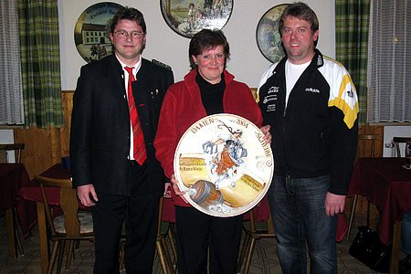 v.l. Bernhard Schoder, Sabine Heinz, Josef Rehm