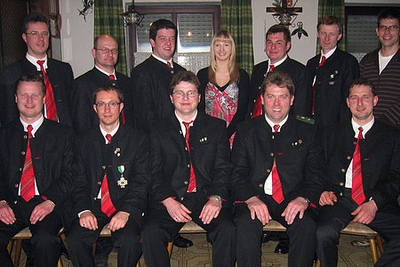 vorne von links: Christian Zimmerer, Markus Mayr, Bernhard Schoder, Josef Rehm, Peter Steiner
 - hinten von links: Manfred Mayr jun., Stephan Raudensky, Georg Mayer, Regina Kranner, Markus Schmid, Franz Appel, Mario Zöller