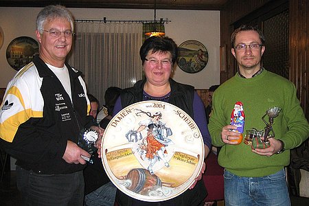 Albert Kranz, Maria Kranz und Markus Mayr (v.l.)