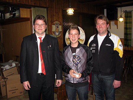Nikolausschießen 2009 - Gewinner des Jugendpokals, Daniel Golling